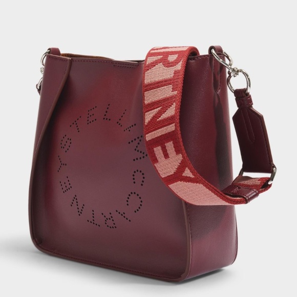 Stella McCartney Handbags - Stella McCartney Mini Alter Nappa Wine Stella Logo Handbag